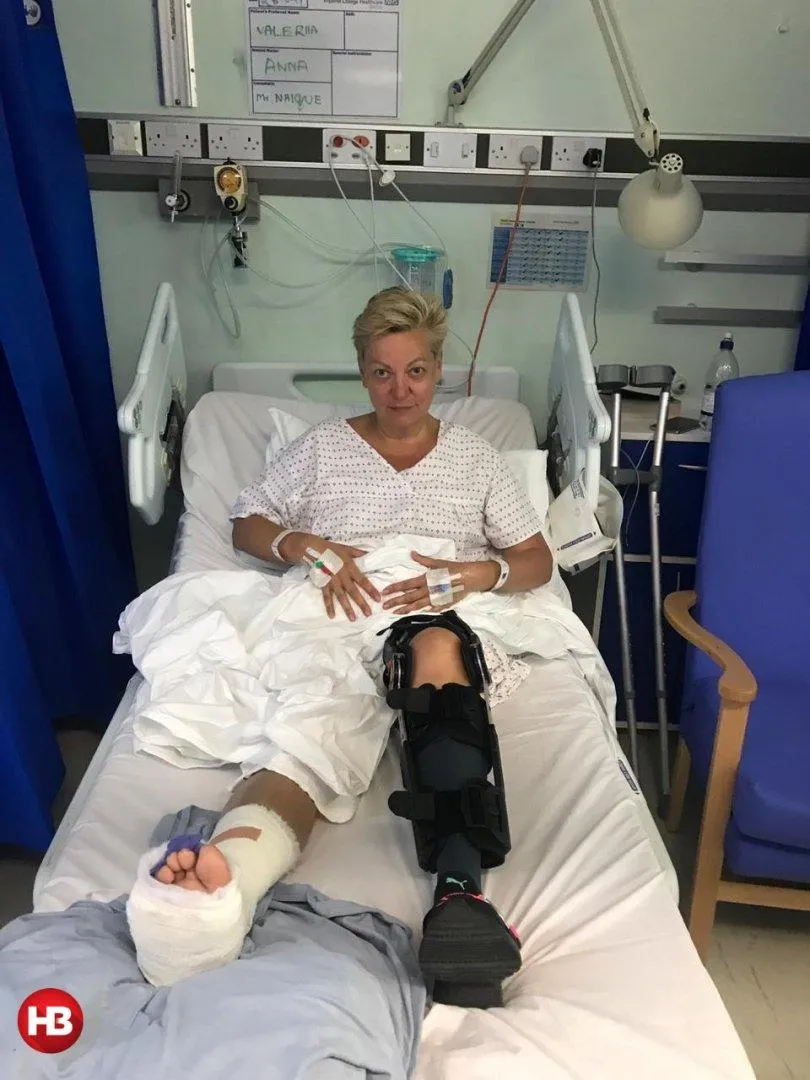 Гонтарева лікарня Лондон ДТП Гонтарева лікарня Лондон ДТП