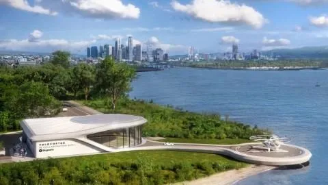 Літаюче таксі майже безшумне Літаюче таксі майже безшумне