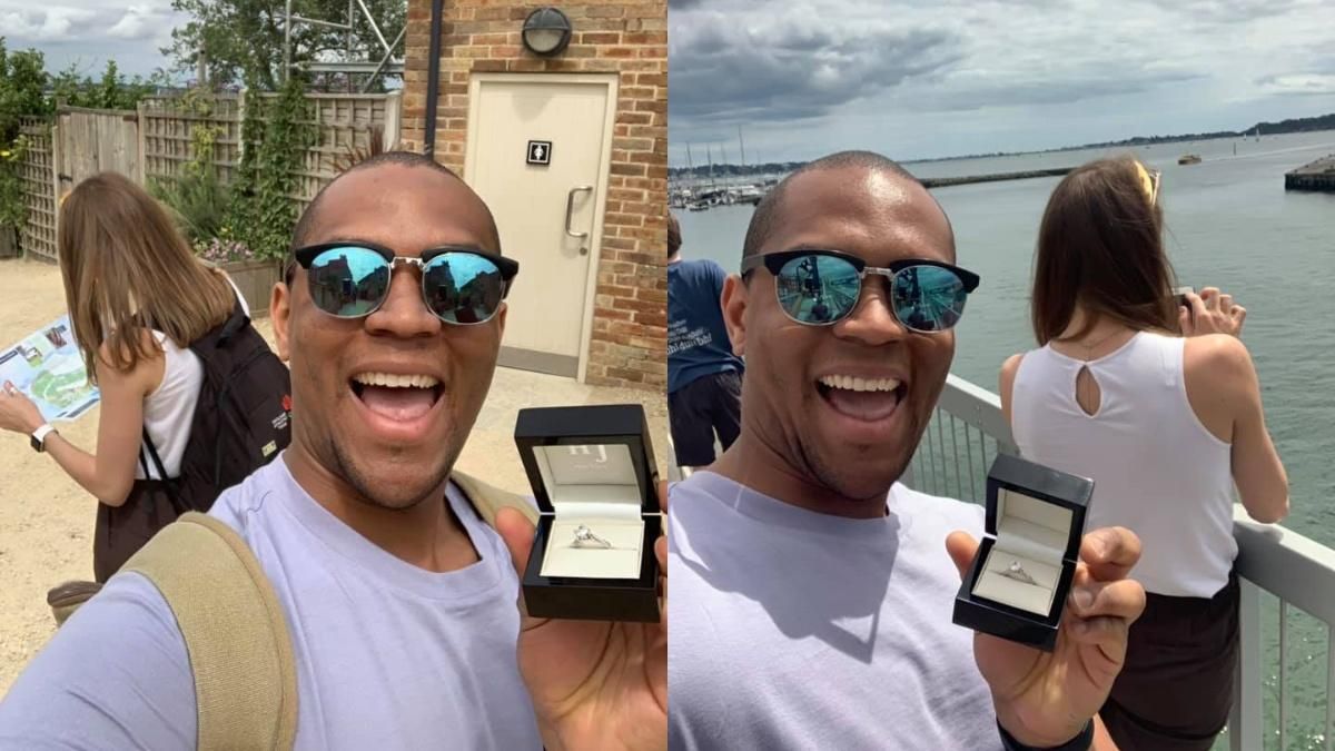 Девушка месяц не замечала того, что парень делает ей предложение: забавные фото Девушка месяц не замечала того, что парень делает ей предложение: забавные фото