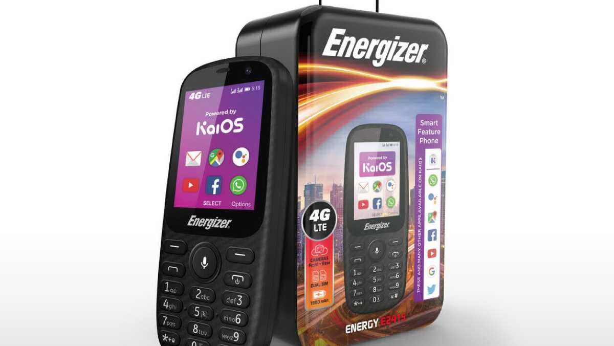 Energizer представила кнопковий телефон з 4G