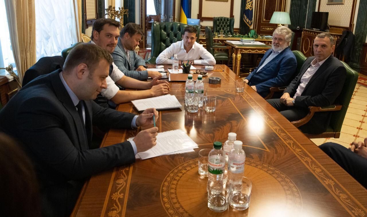 Зеленський зустрівся з Коломойським: про що говорили Зеленський зустрівся з Коломойським: про що говорили