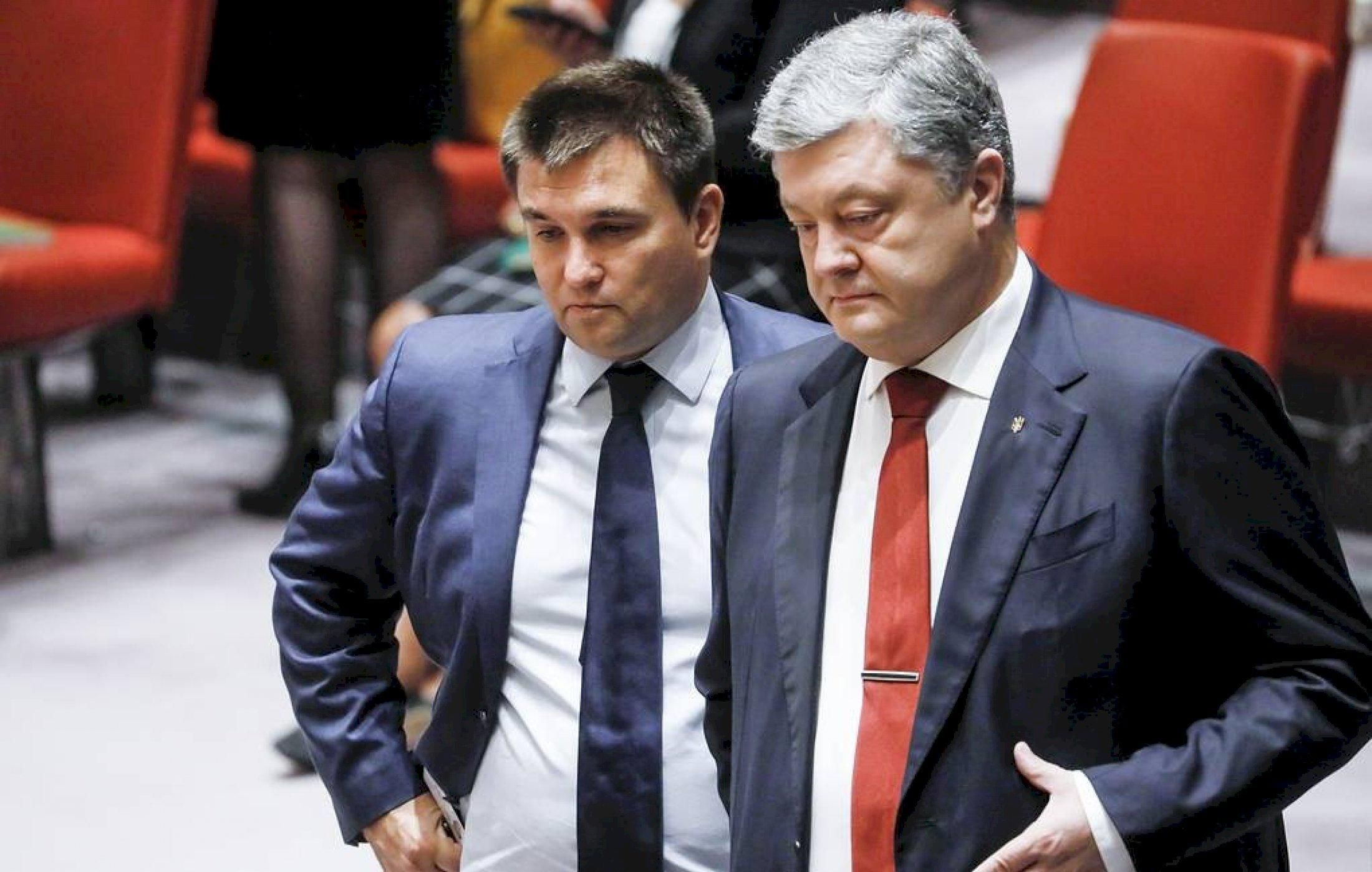 Кримінальне провадження щодо Порошенка та Клімкіна розпочато, – НАБУ Кримінальне провадження щодо Порошенка та Клімкіна розпочато, – НАБУ