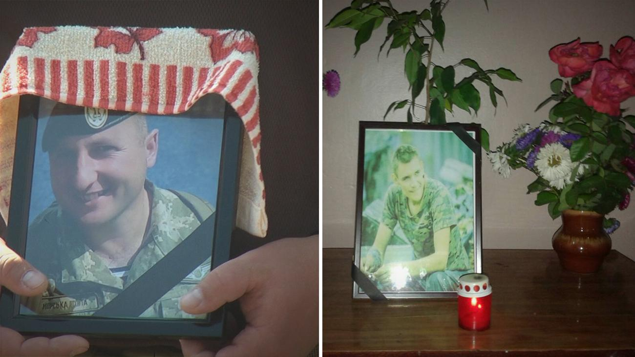 Прощание с бойцами, которые трагически погибли во время обстрела снайперов: фото 18+