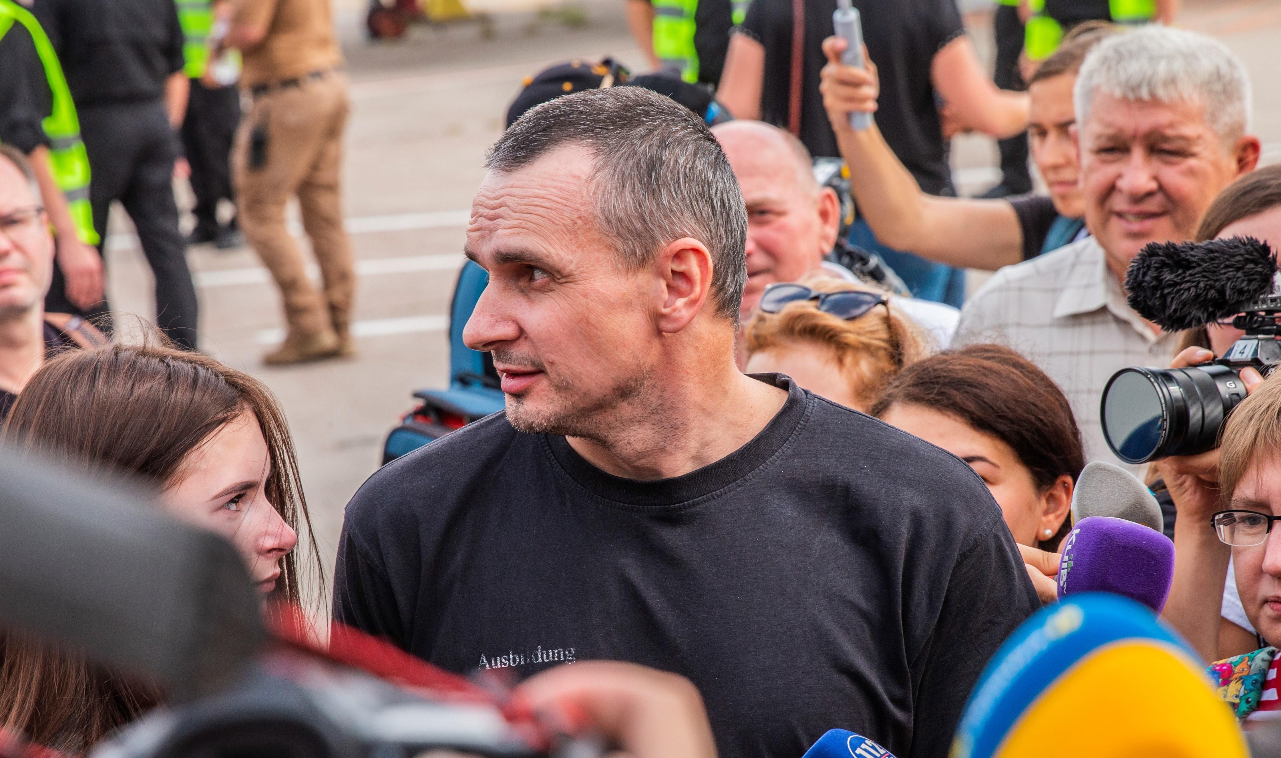 Сенцов показав єдине фото, зроблене у російській в’язниці Сенцов показав єдине фото, зроблене у російській в’язниці