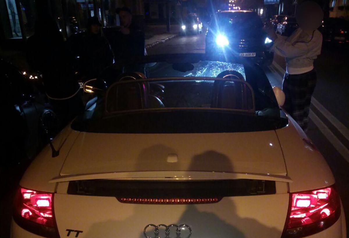 Мажорное ДТП в Харькове: водитель кабриолета рассказала свою версию происшествия – видео