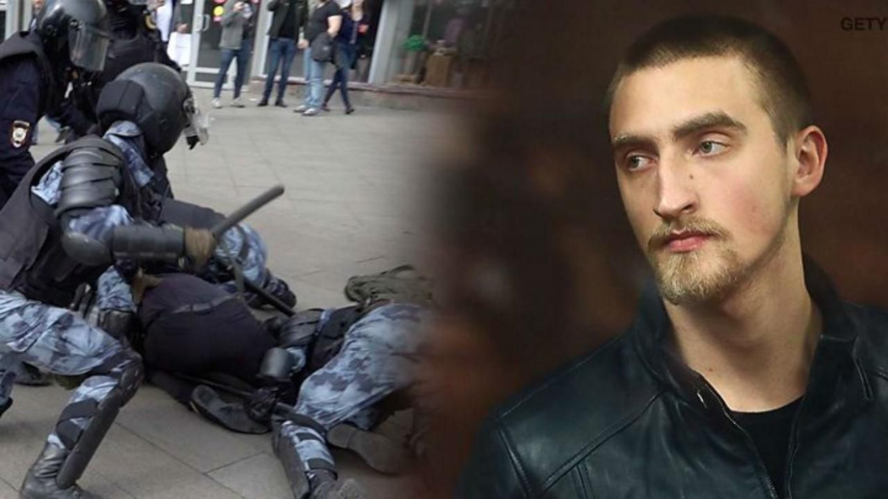 У Росії актора засудили на 3,5 роки після абсурдного затримання на мітингу У Росії актора засудили на 3,5 роки після абсурдного затримання на мітингу