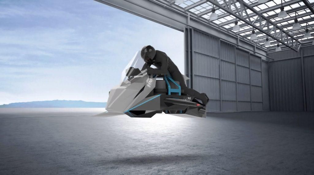 Японцы анонсировали летающий мотоцикл: фото Японцы анонсировали летающий мотоцикл: фото