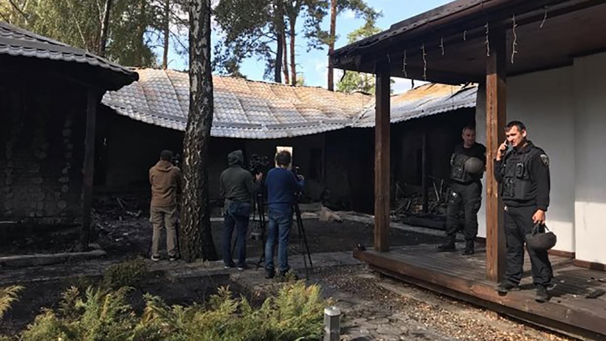 Гонтарева рассказала свою версию поджога дома