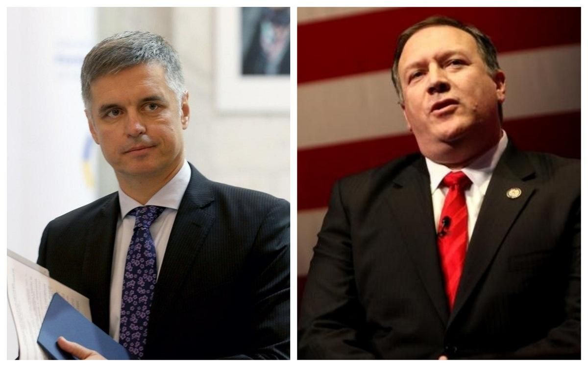 Новий глава МЗС Пристайко провів першу розмову з держсекретарем США Помпео Новий глава МЗС Пристайко провів першу розмову з держсекретарем США Помпео