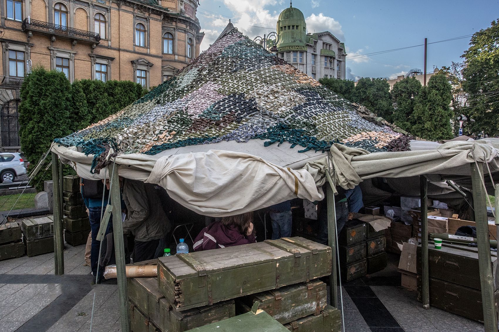 Військові представили авторські книги про війну на Книжковому форумі Військові представили авторські книги про війну на Книжковому форумі