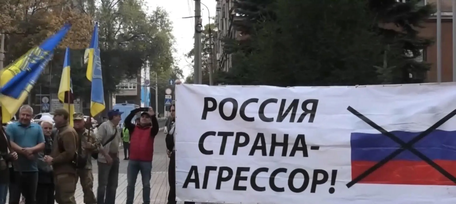 Протести під прокуратурою Маріуполя