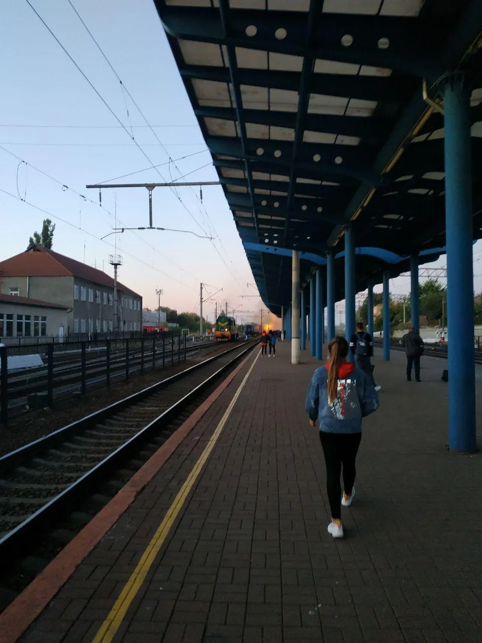 пожежа Вінниця вокзал поїзд
