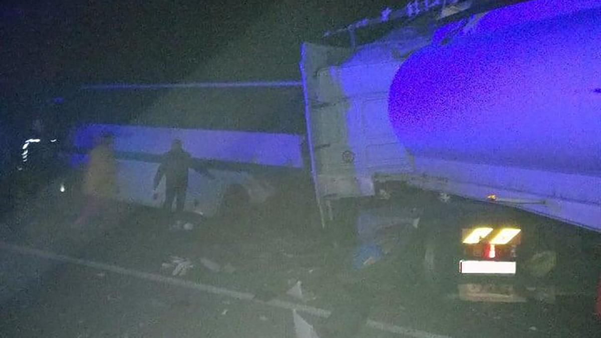 ДТП на Житомирщині, вантажівка зіткнулася з автобусом – 9 загиблих, 11 потерпілих 