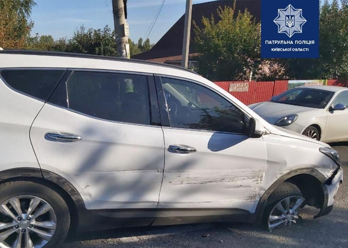 П'яний киянин із викраденою дитиною потрапив у ДТП П'яний киянин із викраденою дитиною потрапив у ДТП