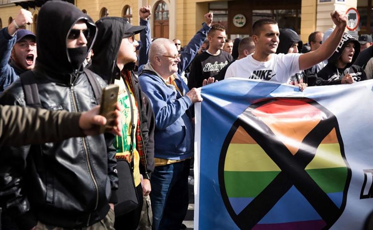 Столкновения на Марше равенства в польском Люблине: полиция применила водометы Столкновения на Марше равенства в польском Люблине: полиция применила водометы