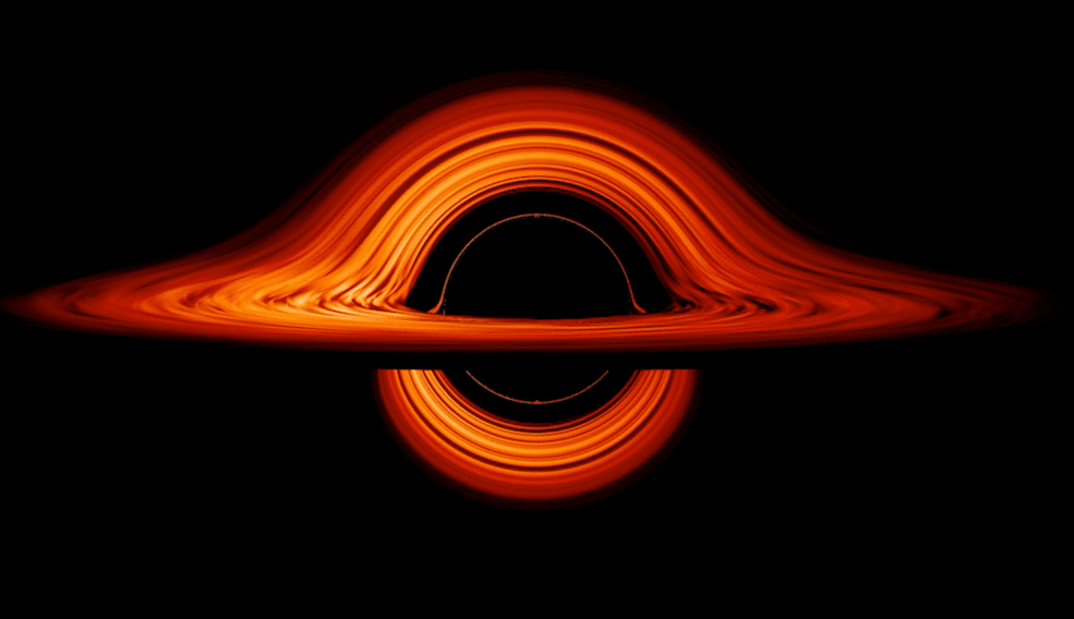 Анімація чорної діри 