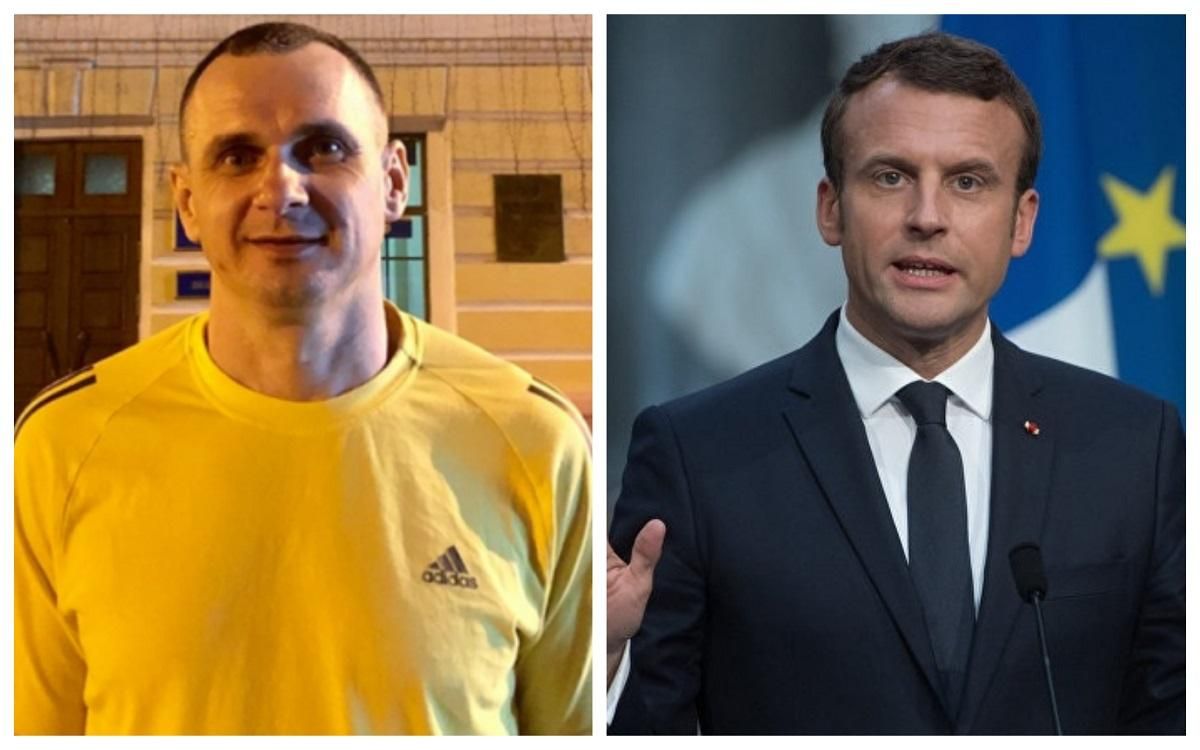 Сенцов зустрінеться з французьким президентом Макроном, – ЗМІ Сенцов зустрінеться з французьким президентом Макроном, – ЗМІ