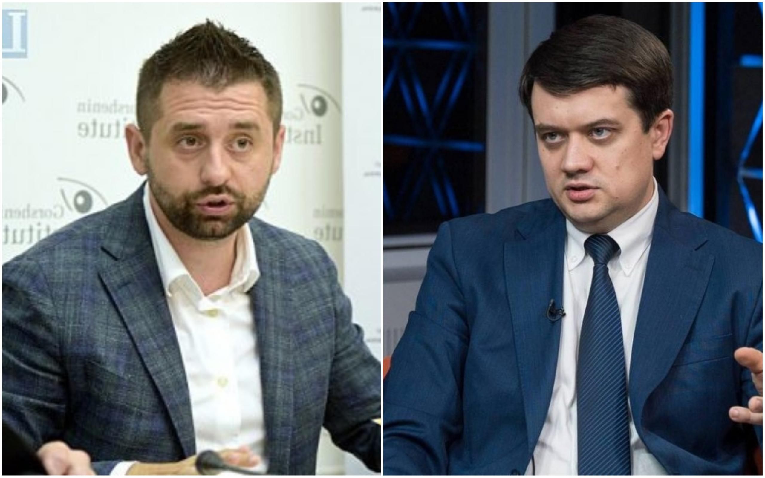 Арахамия разъяснил, кто складывает свои полномочия в "Слуге народа" – он или Разумков Арахамия разъяснил, кто складывает свои полномочия в "Слуге народа" – он или Разумков