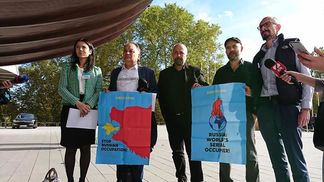 В ПАСЕ протестовали против присутствия российской делегации, активистов вывела охрана: фото