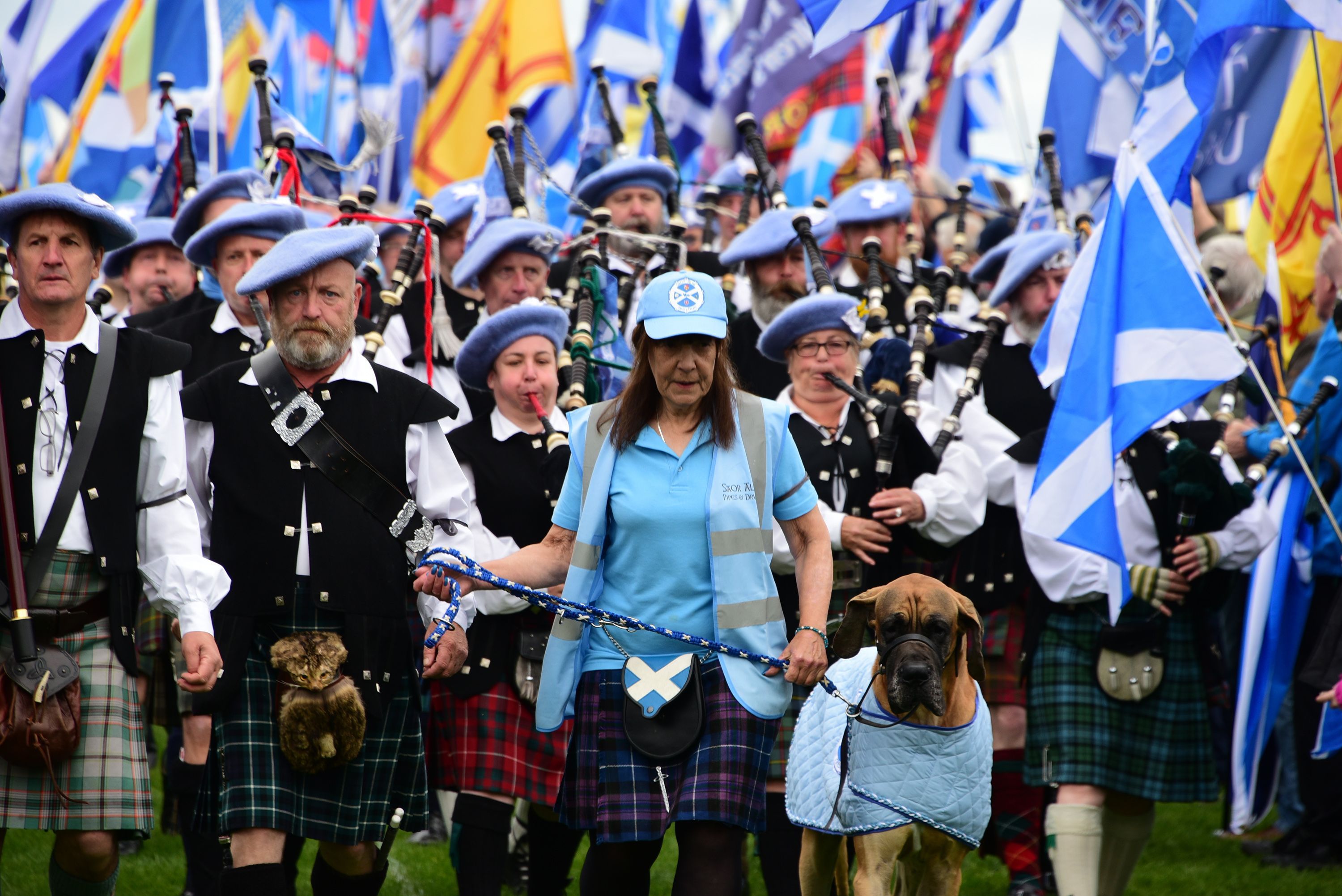 Шотландия требует независимости: фото и видео масштабного митинга