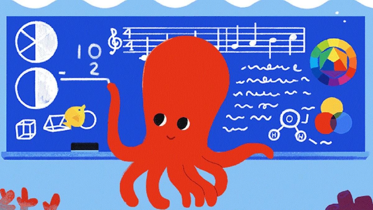 Google создал дудл к Всемирному дню учителя Google создал дудл к Всемирному дню учителя