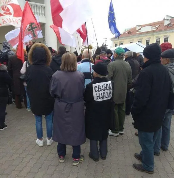 мітинг Білорусь