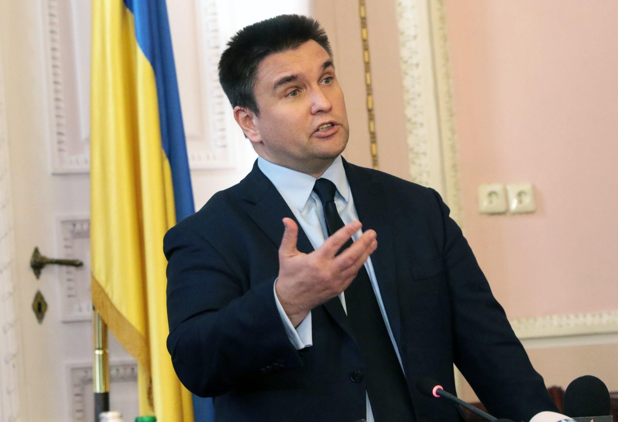 Єдиний вихід – підняти ставки, – Клімкін про свій варіант розв’язання проблеми Донбасу