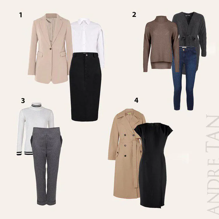 Базовий гардероб від Андре Тана Базовий гардероб від Андре Тана