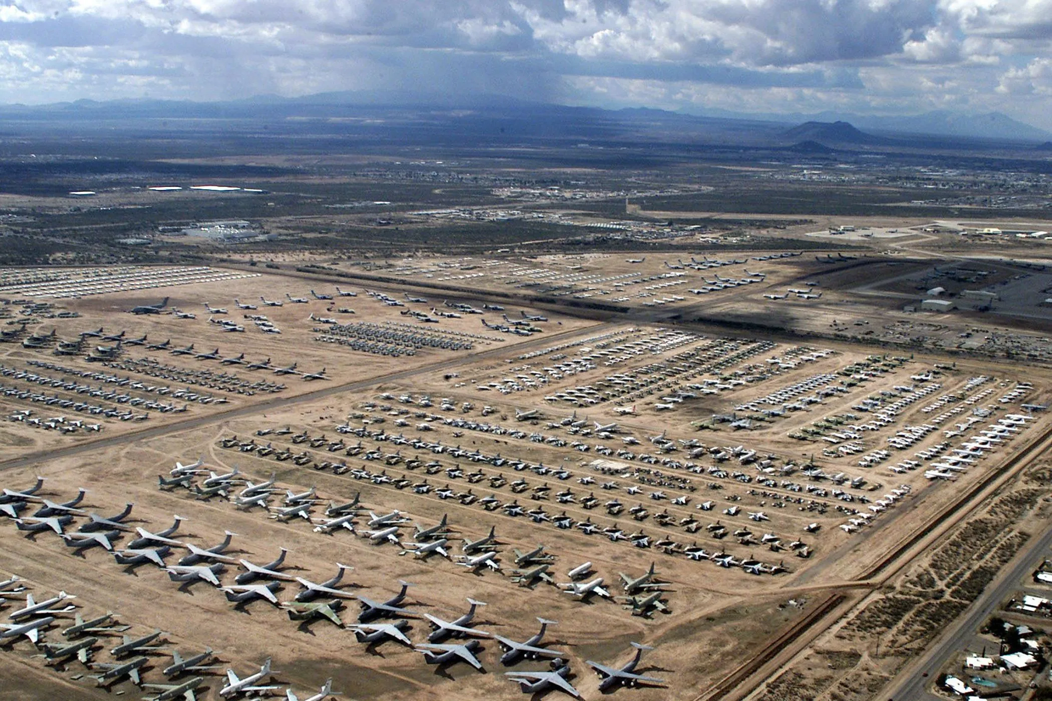 Кладовище літаків в Аризоні, США
