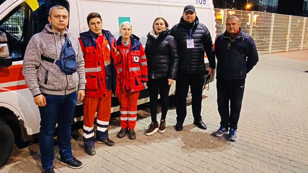 Двух болельщиков сборной Украины госпитализировали после матча в Харькове