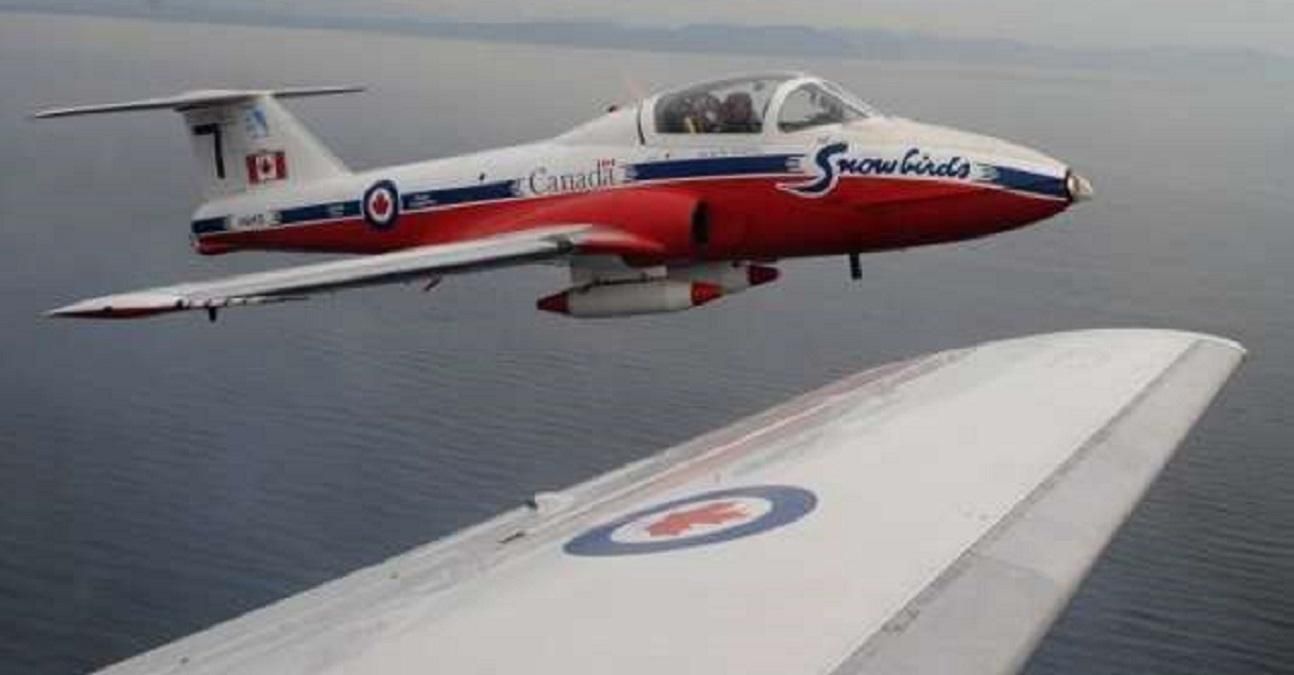 В США разбился канадский военный самолет В США разбился канадский военный самолет