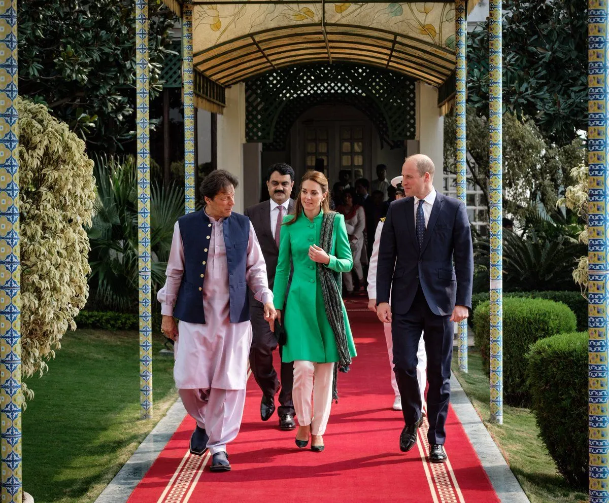 Кейт Міддлтон та принц Вільям у Пакистані 