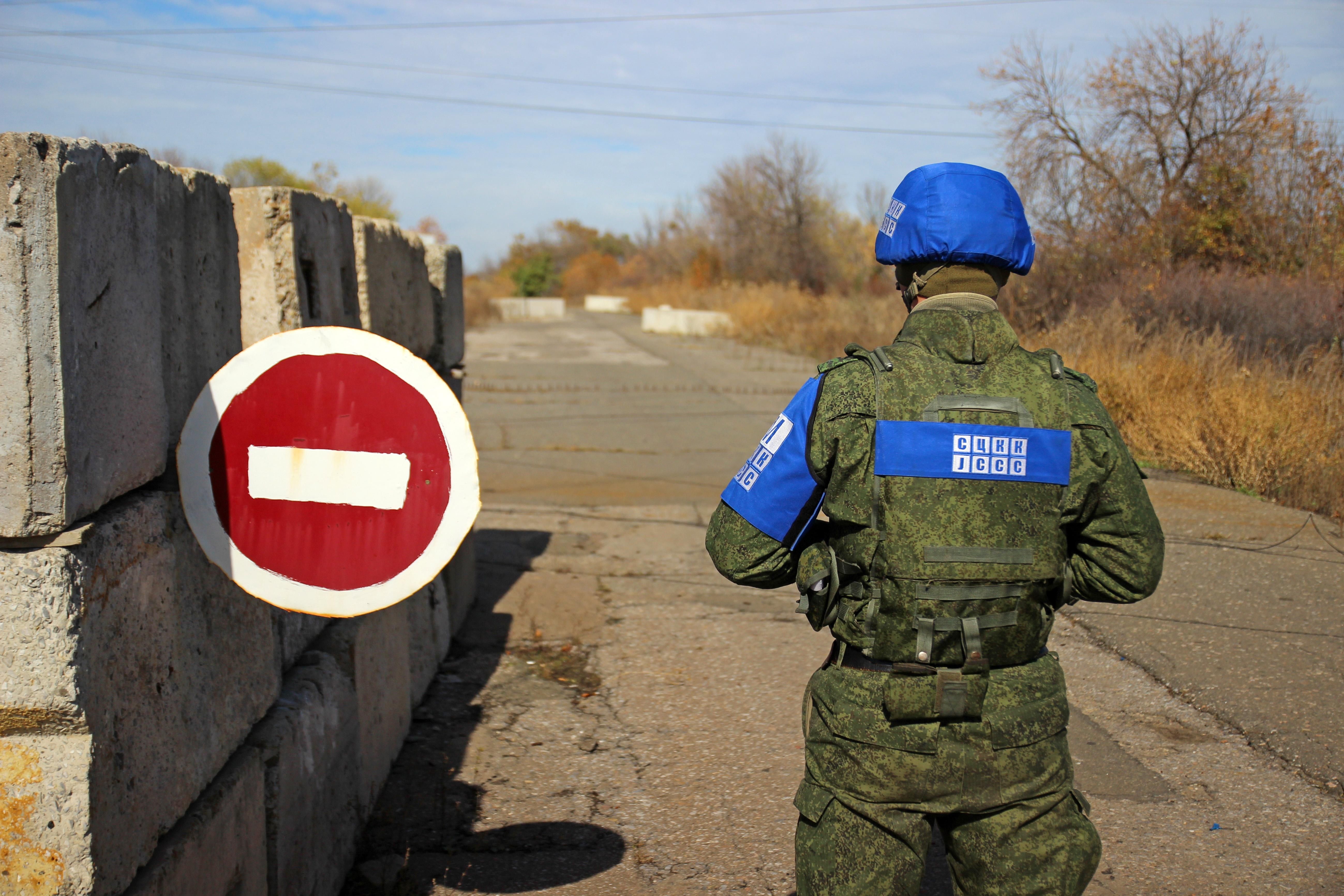 Разведение войск в Золотом и Петровском – карта