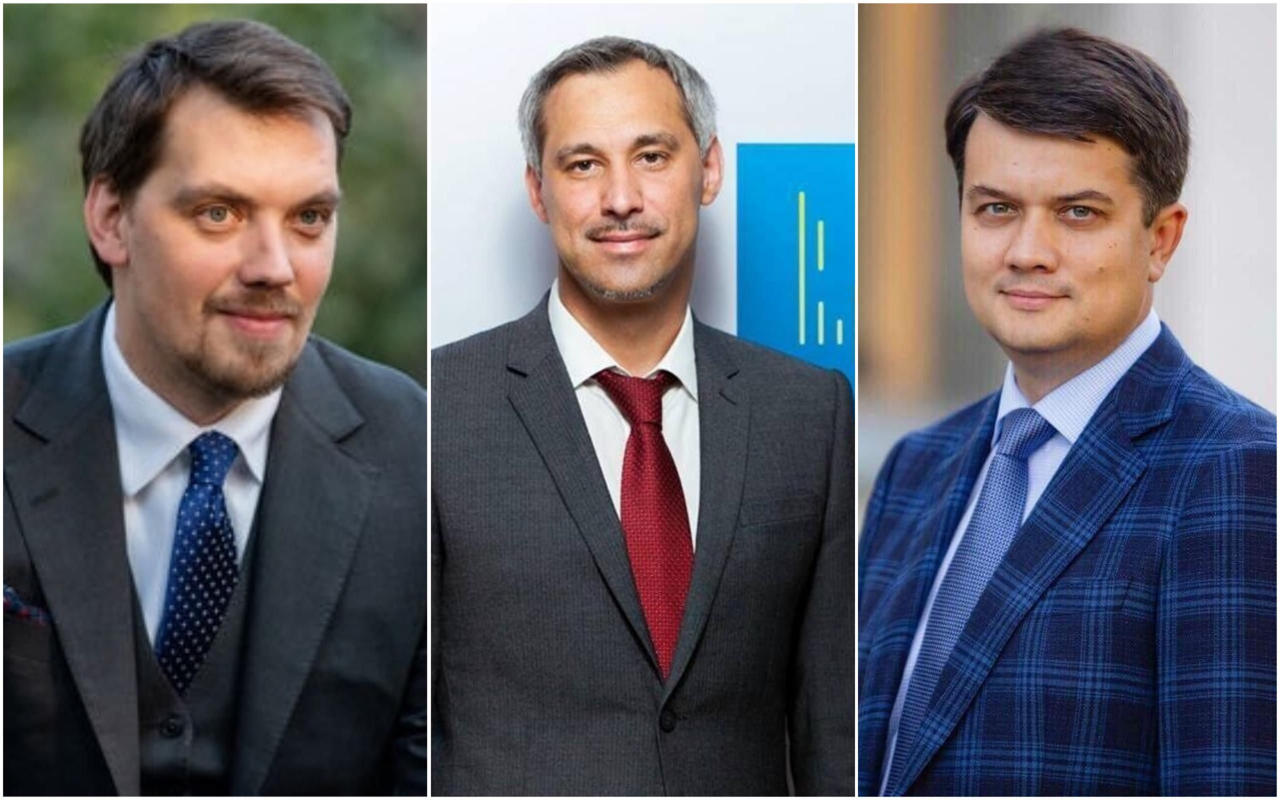 Яку зарплату отримали Разумков, Гончарук та Рябошапка у вересні: сума Яку зарплату отримали Разумков, Гончарук та Рябошапка у вересні: сума