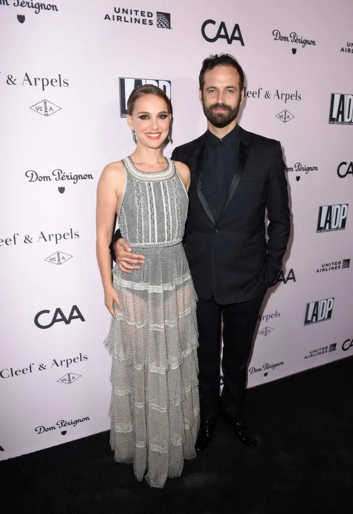 Наталі Портман з чоловіком Наталі Портман з чоловіком