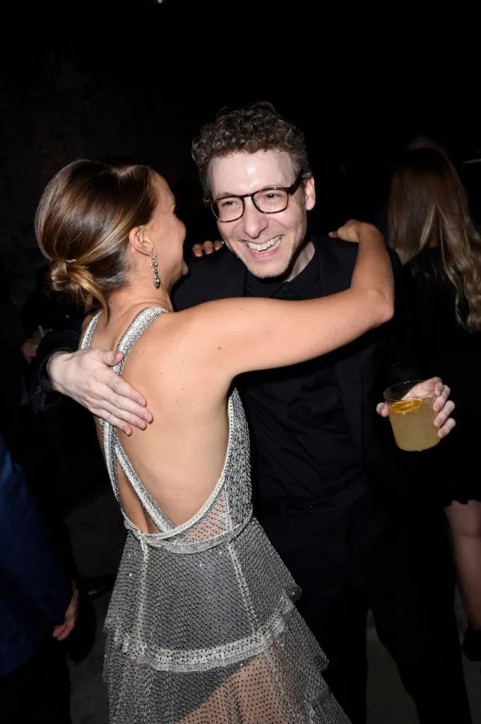 Наталі Портман з композитором Ніколасом Брітеллом Наталі Портман з композитором Ніколасом Брітеллом