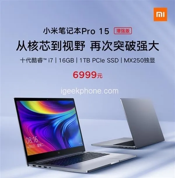 Mi Notebook Pro 15.6 Enhanced Edition