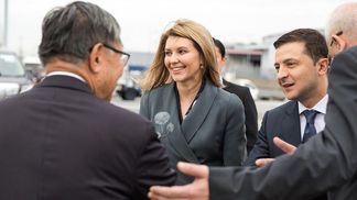 Елена Зеленская надела костюм от украинского бренда: эффектные фото