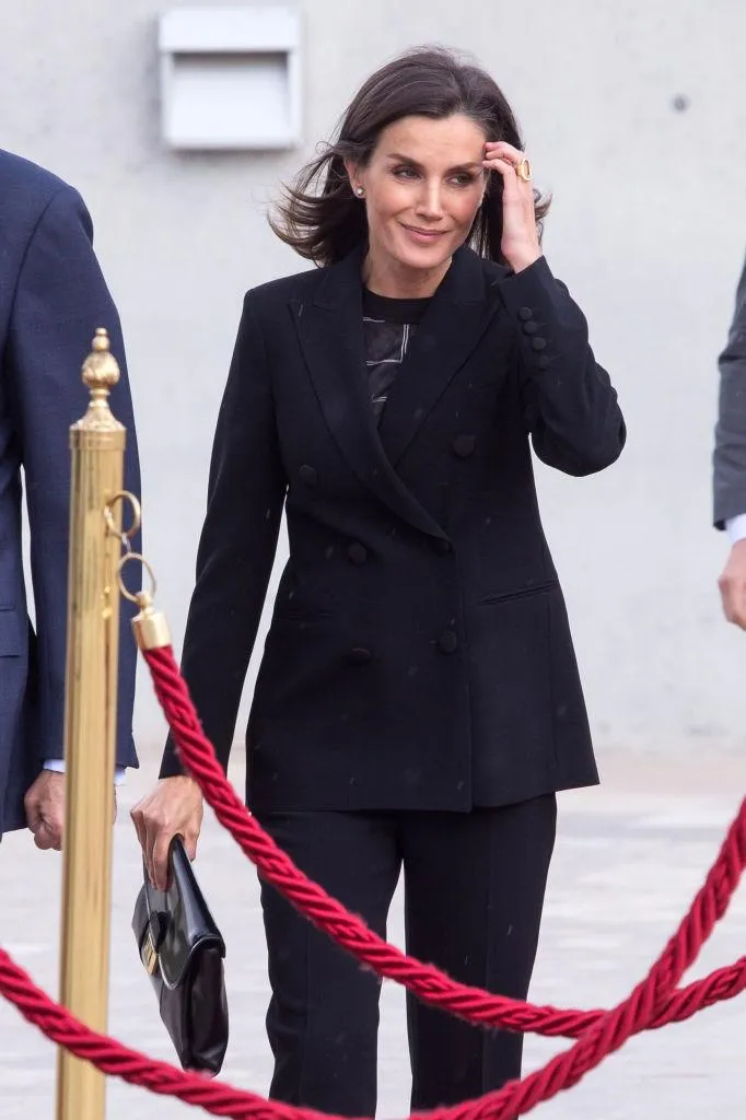 Королева Летиція перед вильотом до Японії Королева Летиція перед вильотом до Японії