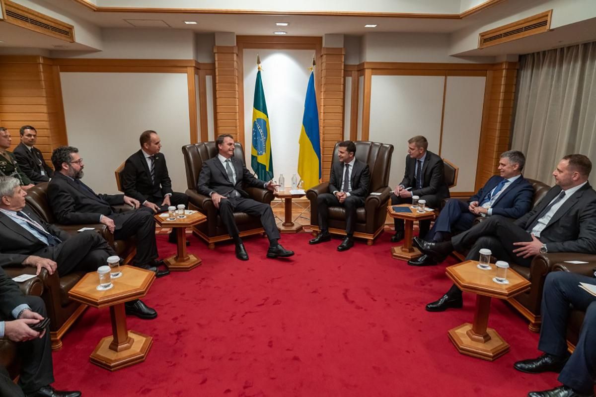 Зеленский встретился с президентом Бразилии: о чем договорились