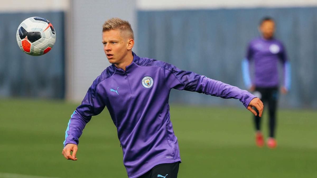 Зінченко не зіграє за "МанСіті" у матчі Ліги чемпіонів проти "Аталанти" Маліновського