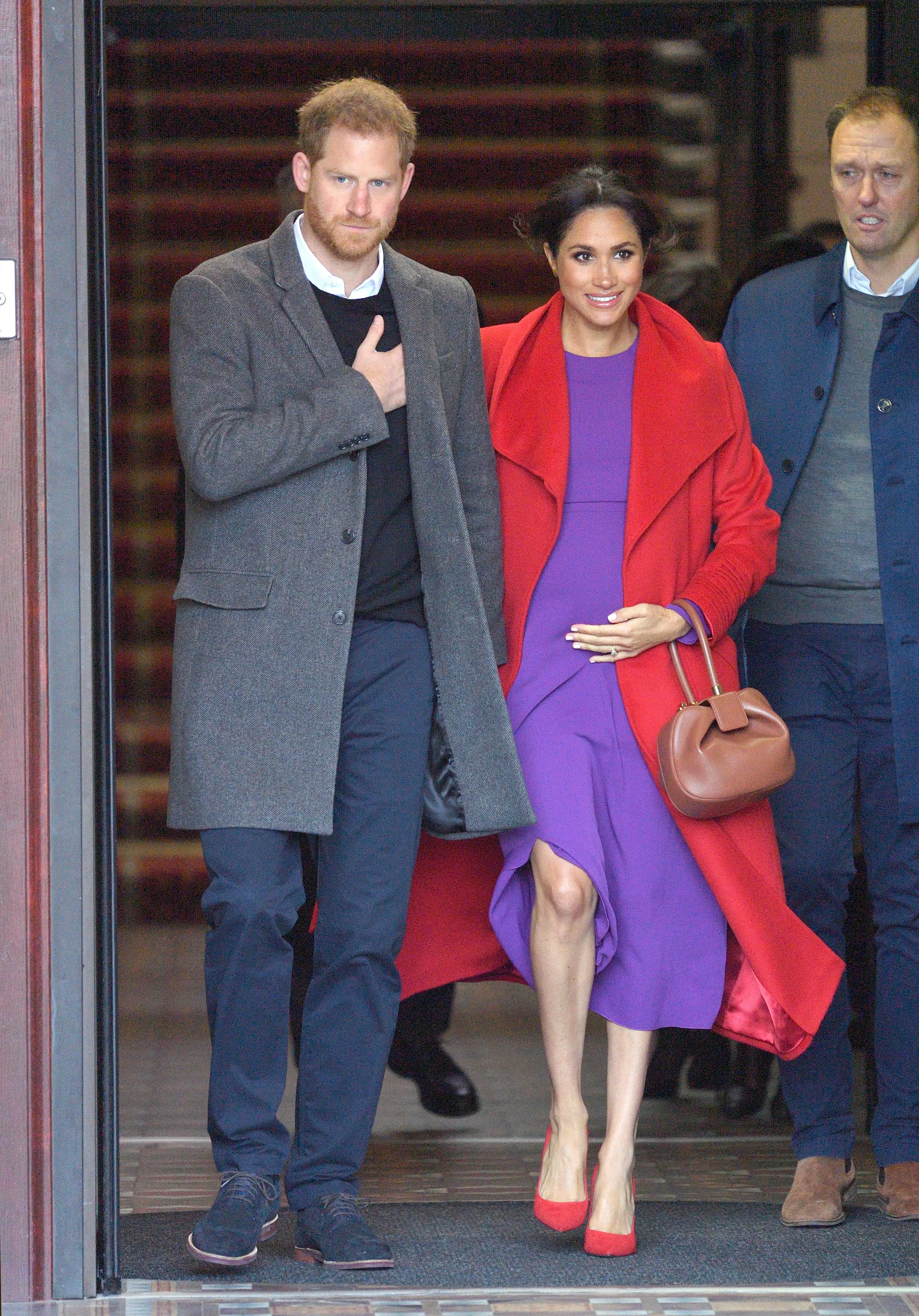 Вихід Меган Маркл і принца Гаррі