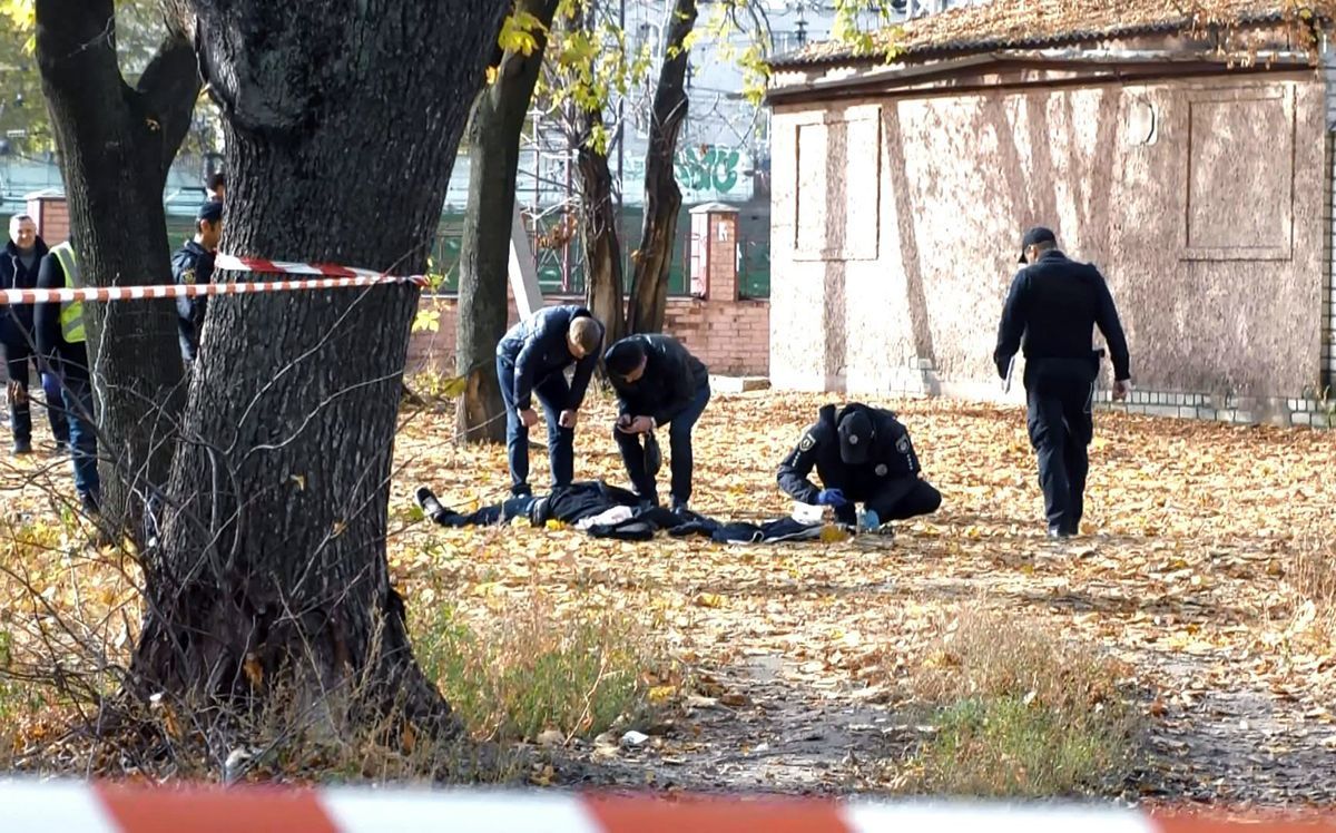 Стрельба в Харькове: появились фото предполагаемого киллера, который подорвал себя гранатой