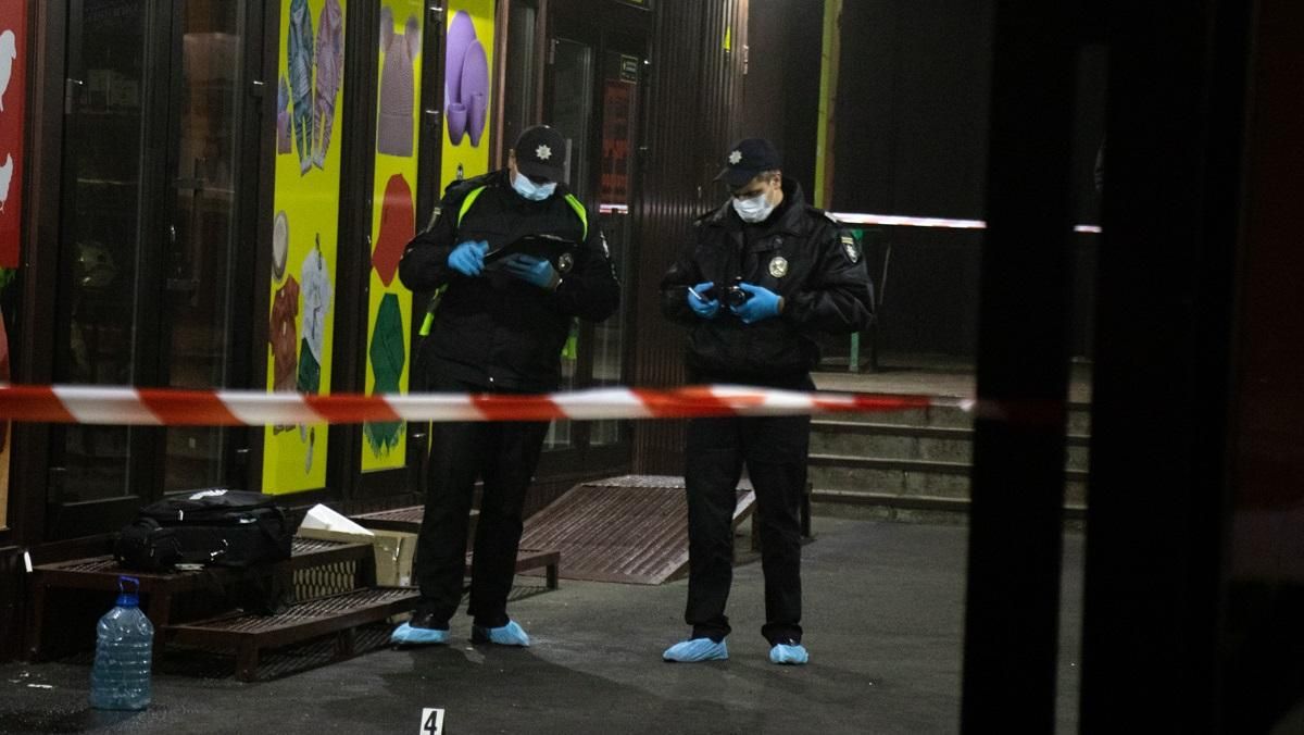 З'явилося відео вибуху гранати на ринку "Радосиль" на Троєщині