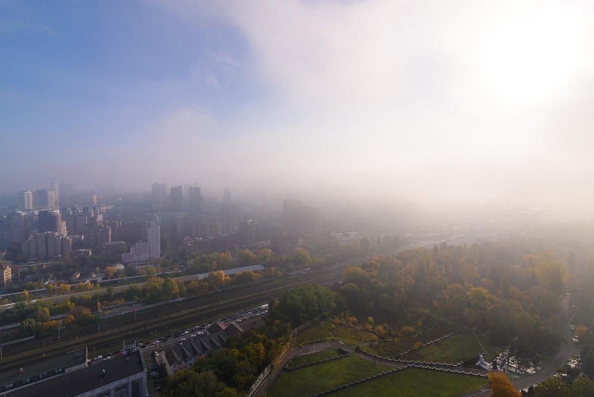 Насколько загрязнен воздух в Украине сегодня