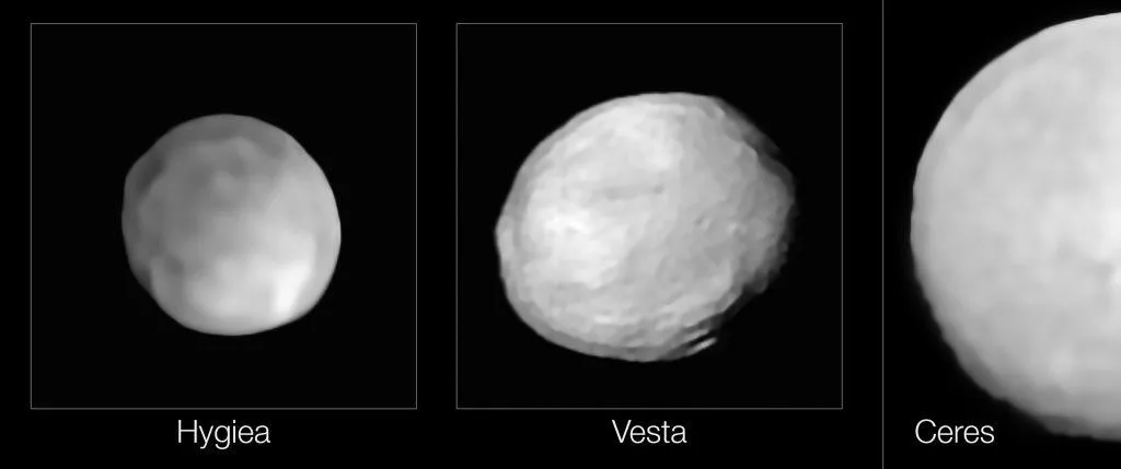 Вчені визначили форму астероїда  Гігея 