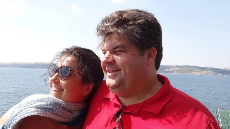 Богдан Яременко з дружиною Богдан Яременко з дружиною