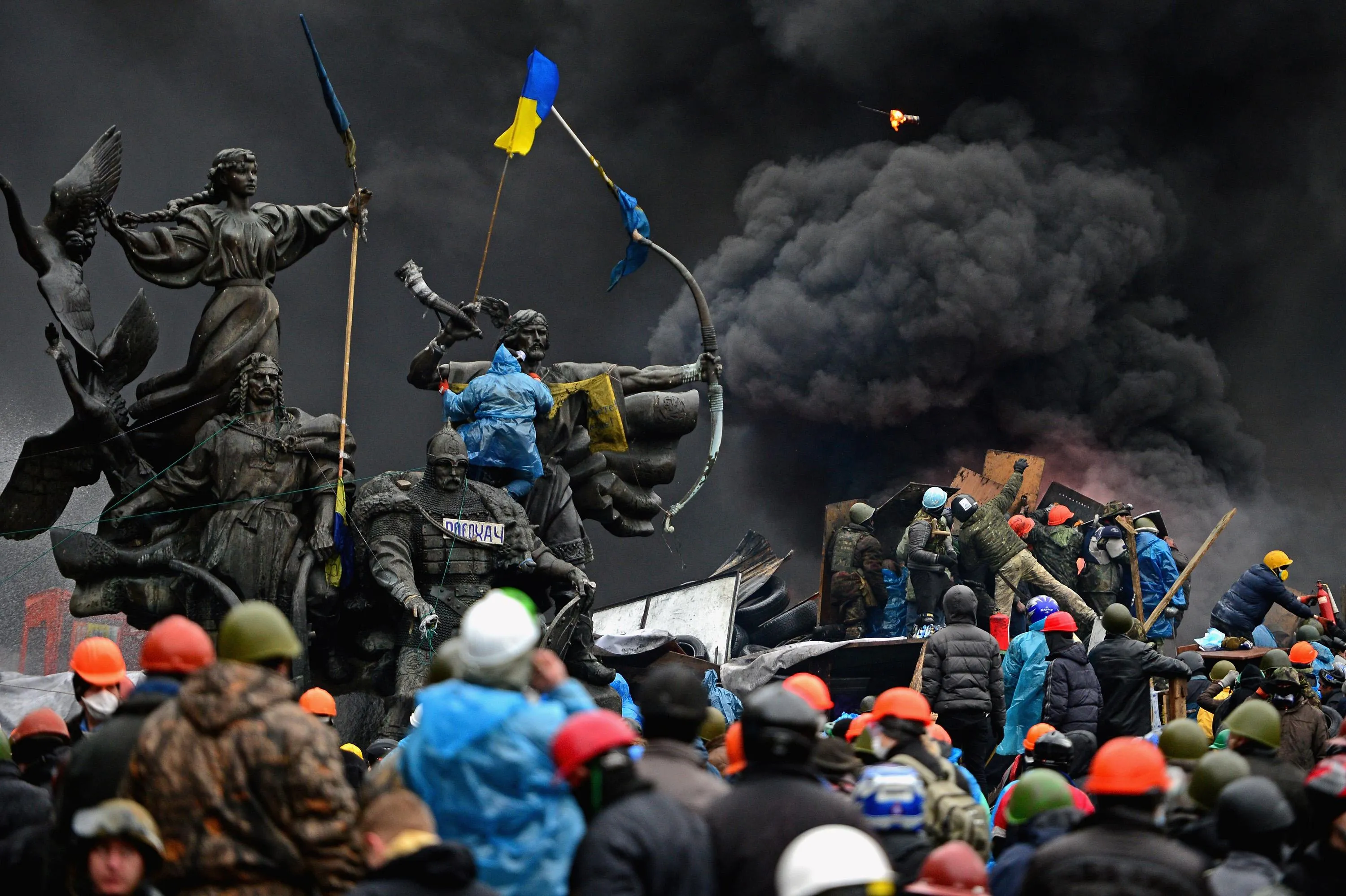 Розстріли на Майдані/ Фото Getty Images