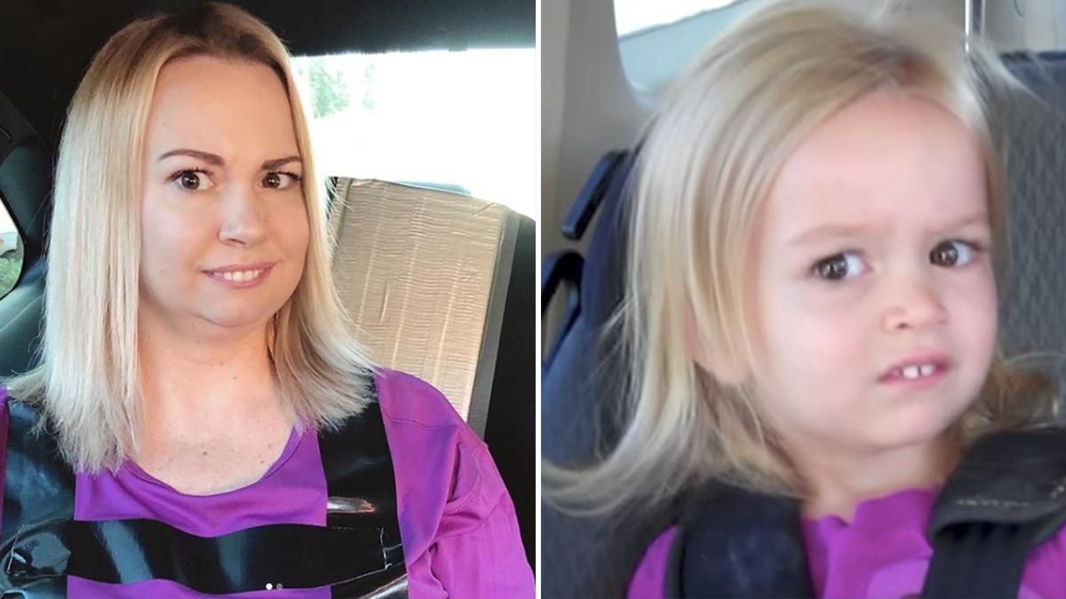 Мама повторила відомий образ дочки, який став мемом: фото зірвало мережу Мама повторила відомий образ дочки, який став мемом: фото зірвало мережу