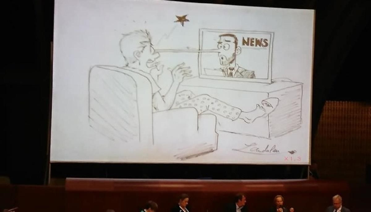 На мировом форуме потроллили и высмеяли российских пропагандистов: видео На мировом форуме потроллили и высмеяли российских пропагандистов: видео